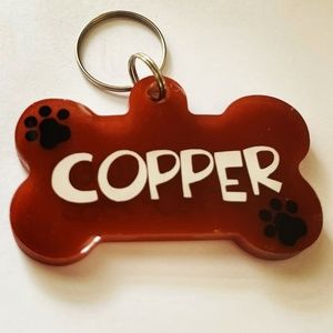 Customized dog tag